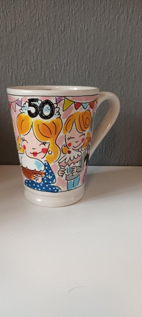 Blond Amsterdam 50 jaar mok, Blond Amsterdam, Ophalen of Verzenden, Zo goed als nieuw, Kop(pen) en/of Schotel(s)