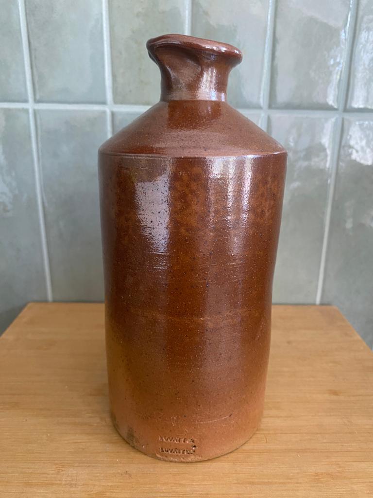 Antieke steengoed/stoneware ‘master’ inktfles Novatt &Novatt, Antiek en Kunst, Ophalen of Verzenden