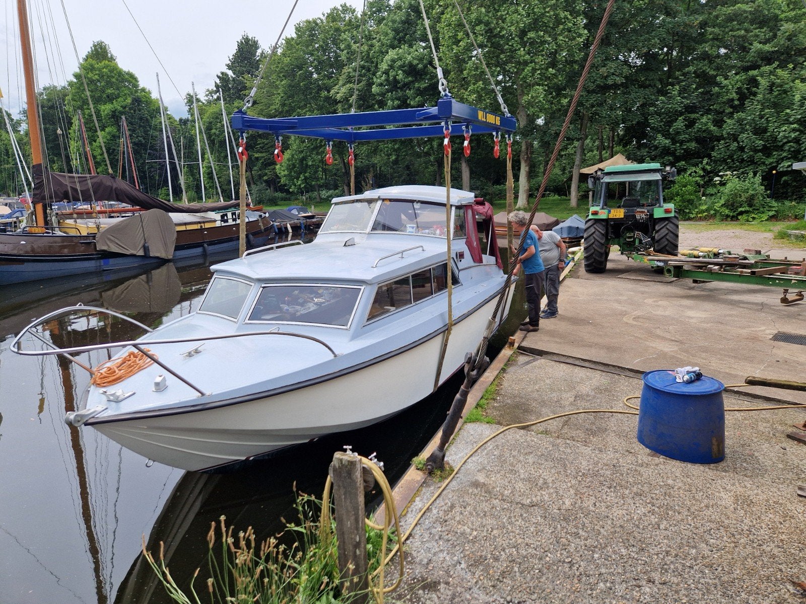 Nette well craft Kajuitboot met Dieselmotor - Ideaal voor va, Watersport en Boten, Ophalen, Gebruikt, Diesel, Binnenboordmotor