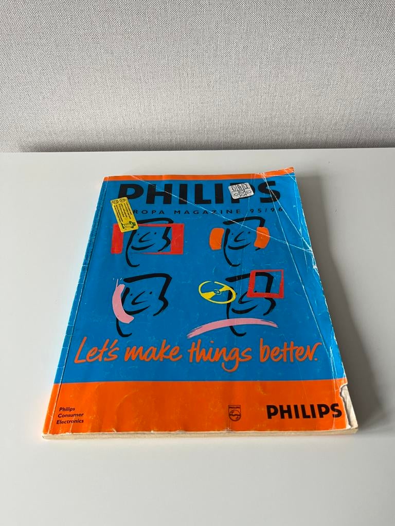 Te koop: Philips brochure 1995-1996, Boeken, Catalogussen en Folders, Ophalen of Verzenden, Zo goed als nieuw, Catalogus