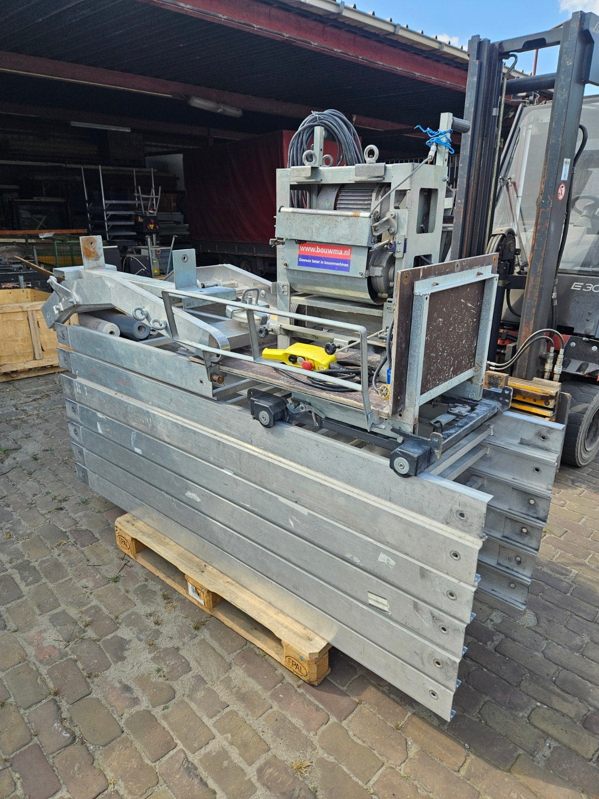 Bouma BM 200 2018 ladderlift 13 mtr met knikstuk, Ophalen, Bouma, ., .