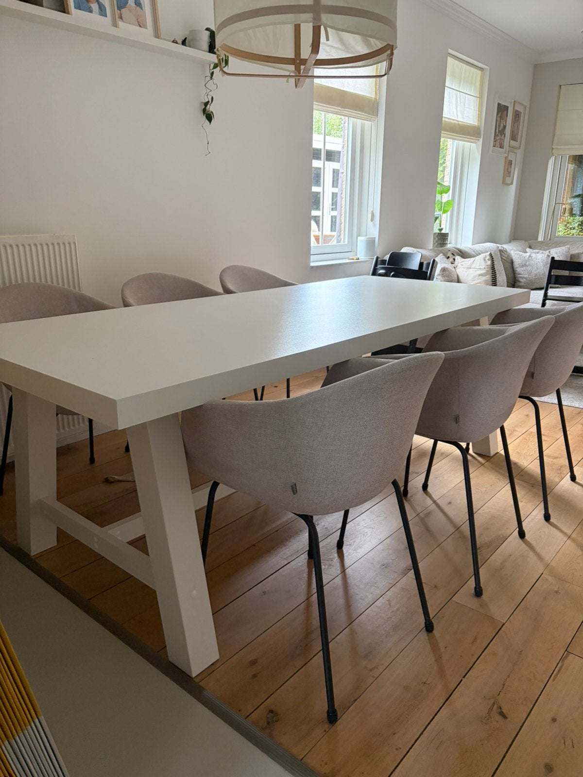 Eettafel NOUS, Huis en Inrichting, 200 cm of meer, Zo goed als nieuw, Vijf personen of meer, Rechthoekig