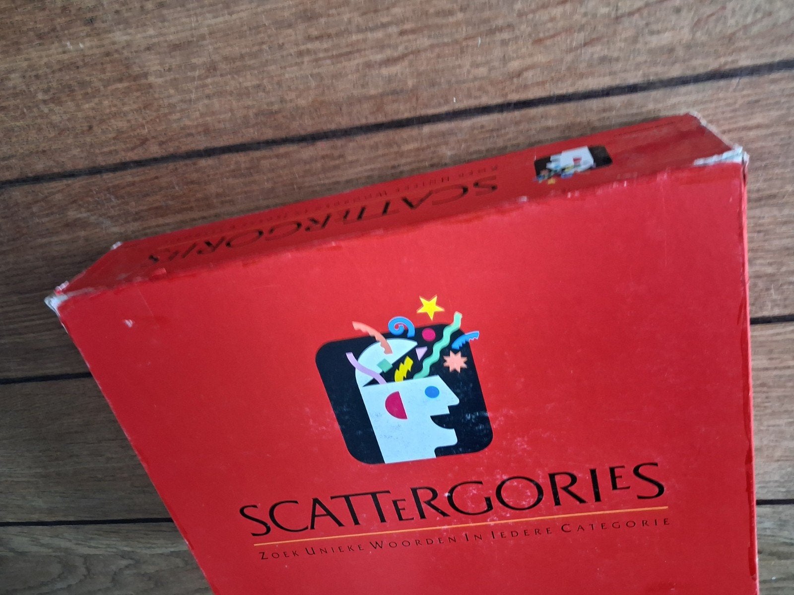 Scattergories Bordspel spel vintage, Vijf spelers of meer, Ophalen of Verzenden, Gebruikt, MB International B.V.