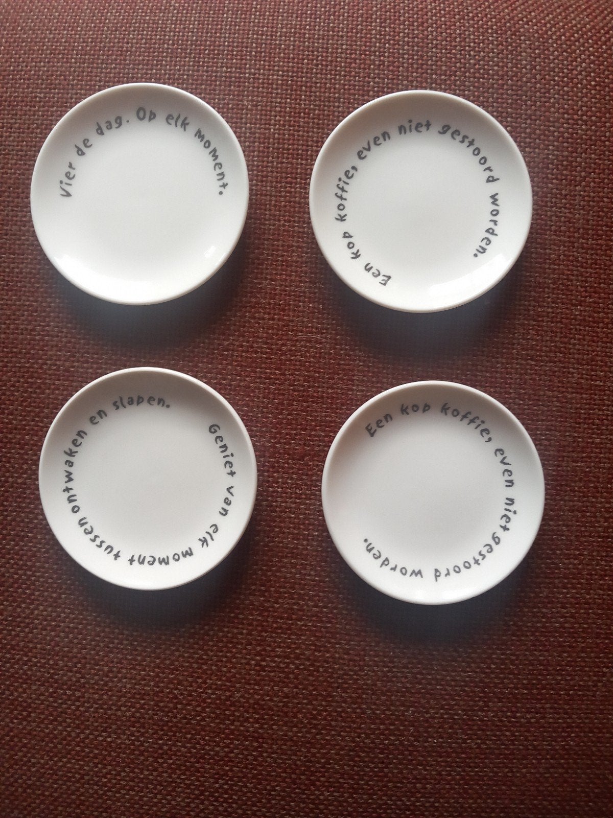 bordjes Douwe Egberts, Ophalen of Verzenden, Overige stijlen, Bord(en)