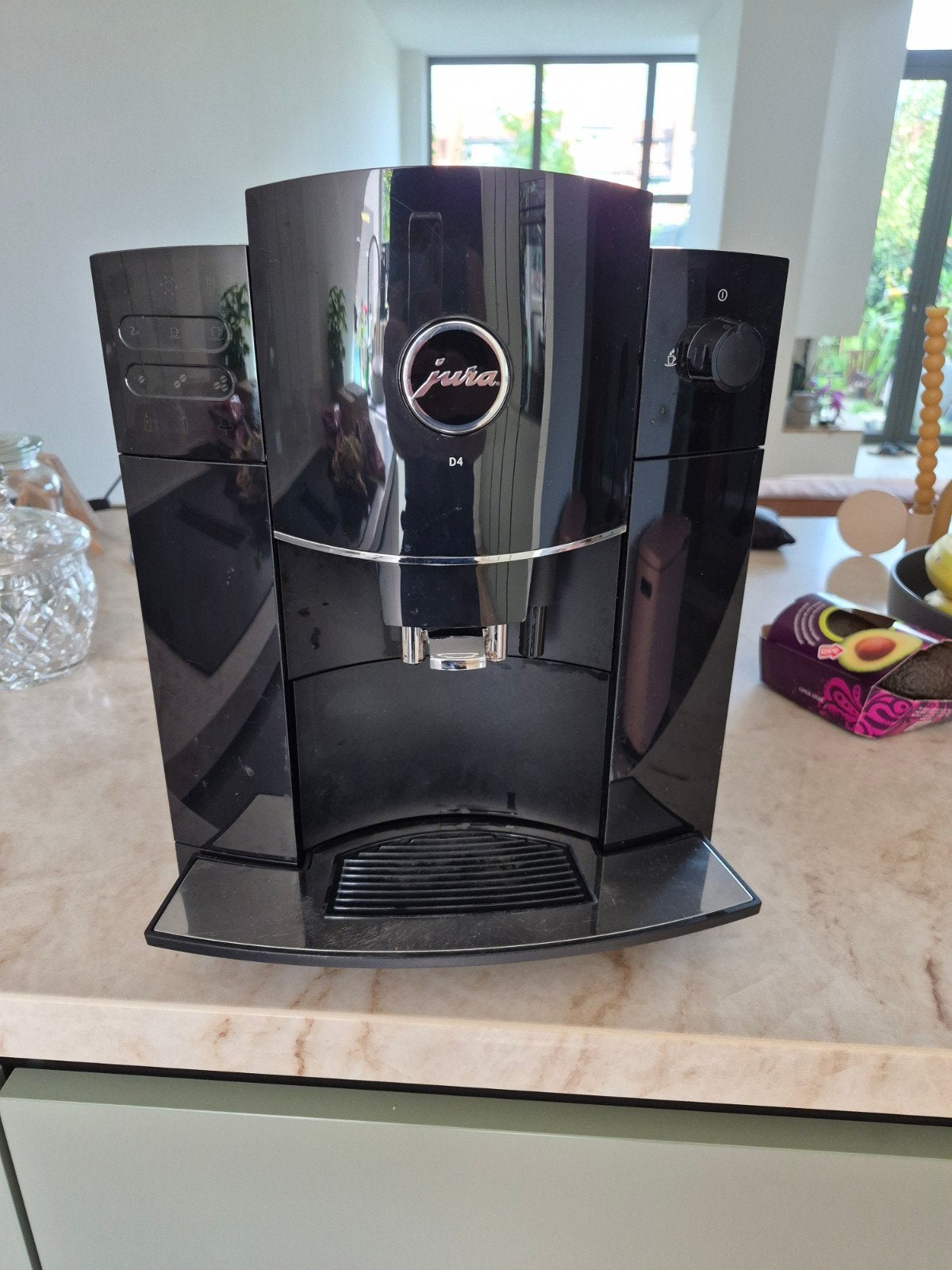 Jura D4 volautomatische koffie machine, Ophalen, Afneembaar waterreservoir, Gebruikt, Espresso apparaat