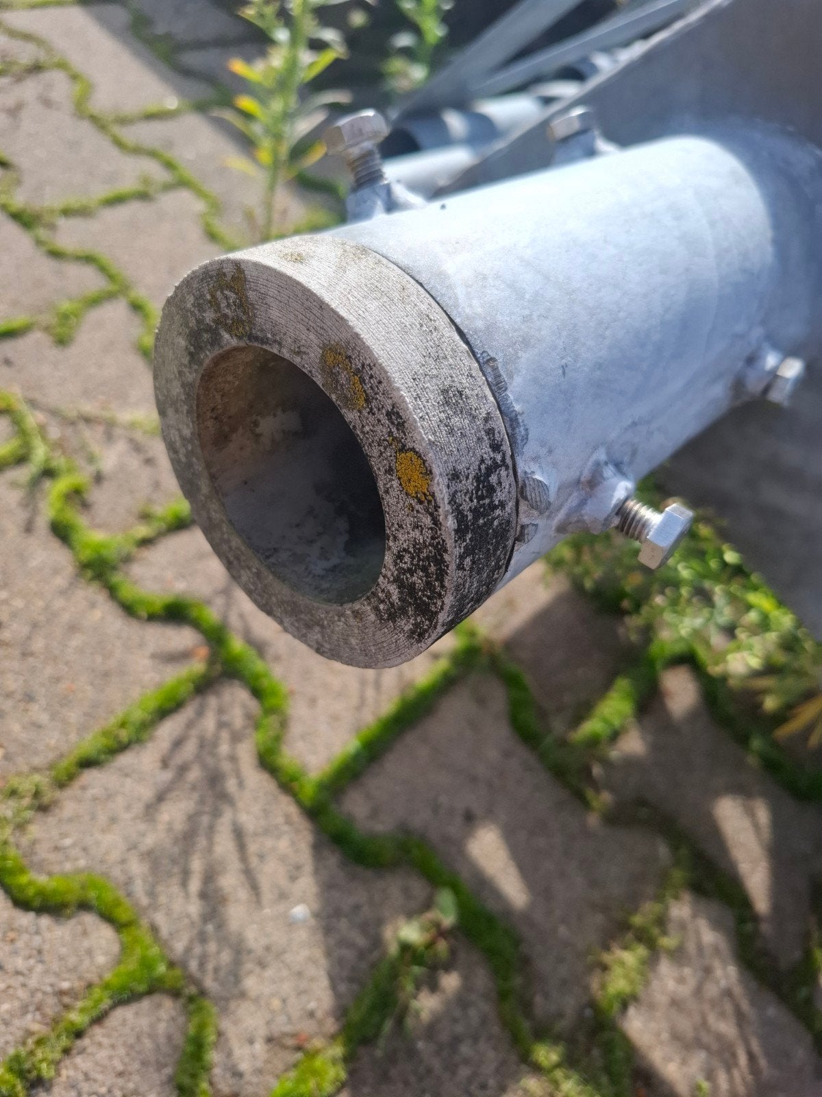 Foto 14 van 3 x 5 gegalvaniseerde uitschuifbare zendmast