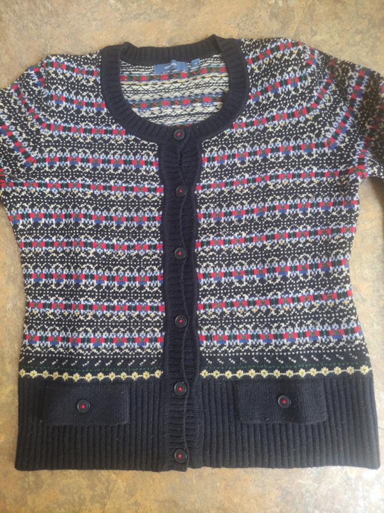 Lans wollen vest. Mt S. (ipv M.valt kleiner uit)., Ophalen of Verzenden, Zo goed als nieuw, Maat 38/40 (M)