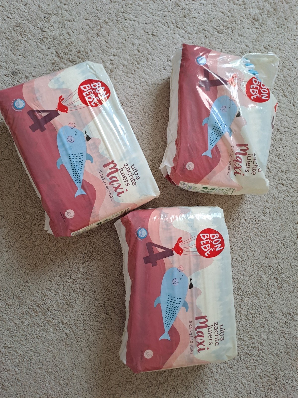 Ultra zacht maxi luiers (8-16 kg): 100 stuks, Ophalen