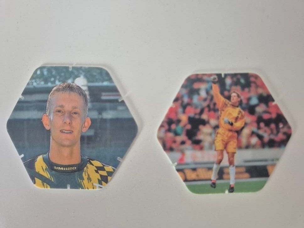 Top-Shots Edwin van der Sar '96/'97 - Ajax, Ophalen of Verzenden, Gebruikt, Ajax, Overige typen