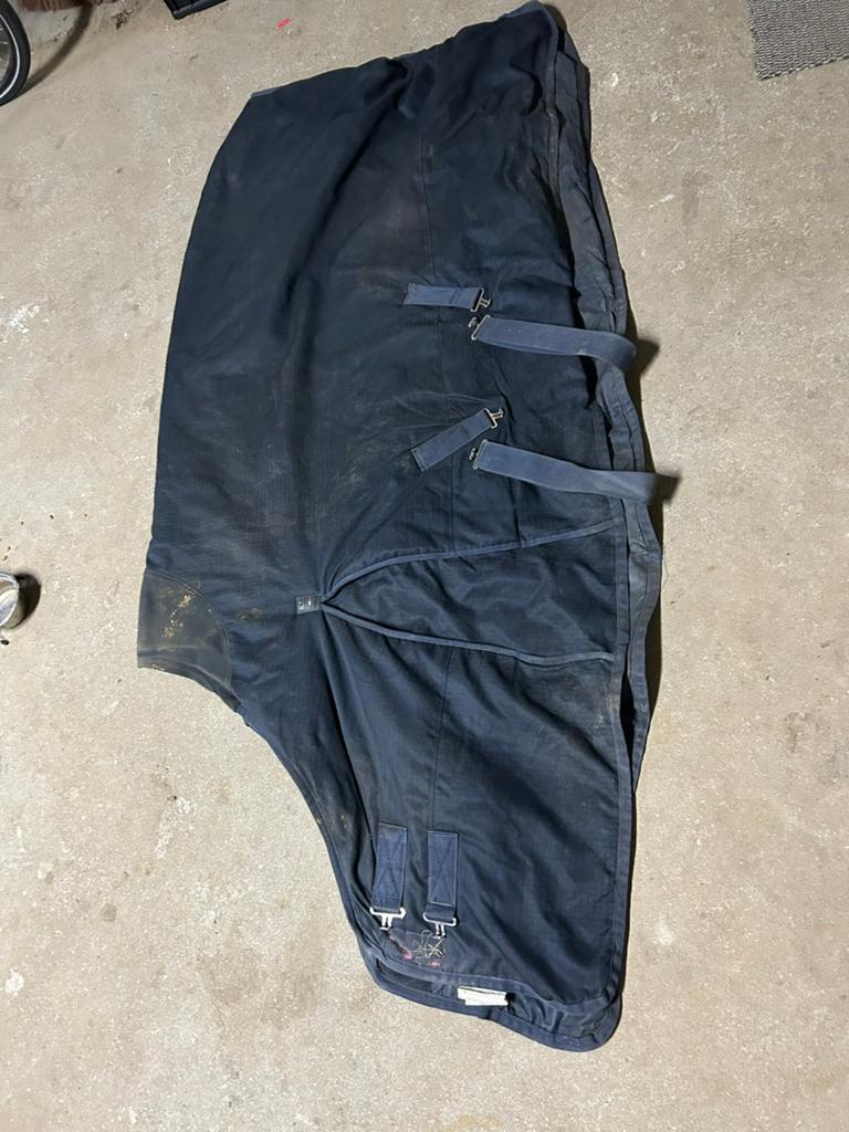 Kingsland staldeken 400 gram maat 195, Dieren en Toebehoren, Paarden en Pony's | Dekens en Dekjes, Full (L), Gebruikt, Overige merken