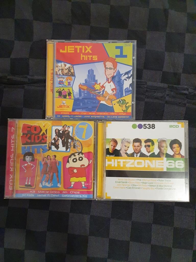 3 verzamel cd's voor 4 euro partij collectie cd, Verzenden, Gebruikt