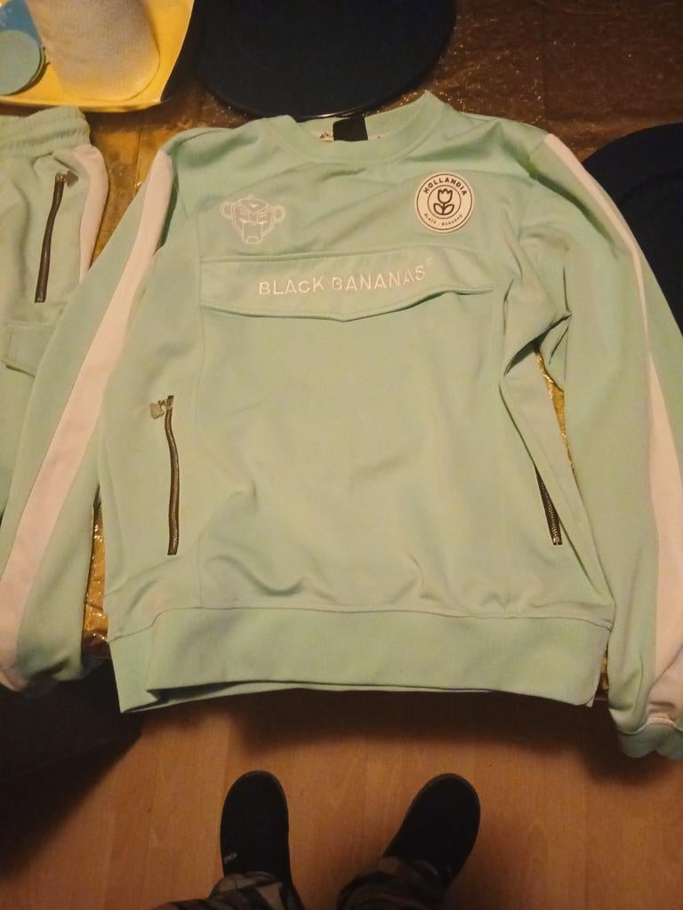 trainings/vrijetijdspak, Kleding | Heren, Sportkleding, Ophalen, Wit, Maat 56/58 (XL), Zo goed als nieuw