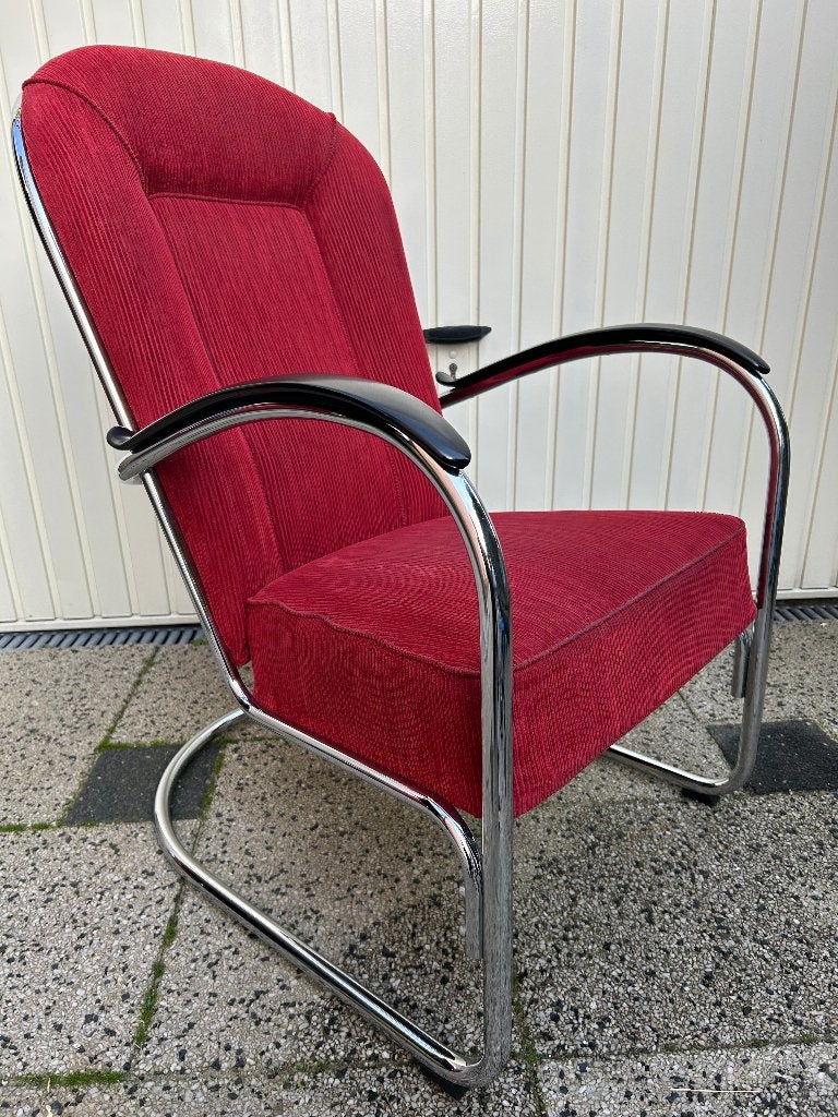 Gispen AA president fauteuil, Huis en Inrichting, Fauteuils, Ophalen, Gebruikt, 75 tot 100 cm, Nvt