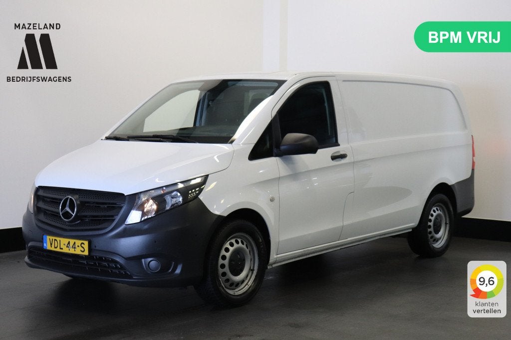 Mercedes-Benz Vito 116 CDI Lang Automaat EURO 6 - A/C Climat, Automaat, Gebruikt, 4 cilinders, Wit