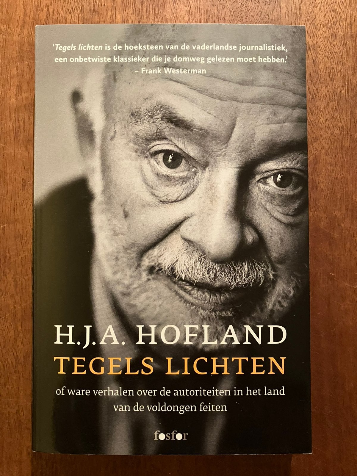 Tegels lichten H.J.A. Hofland, Ophalen of Verzenden, Zo goed als nieuw