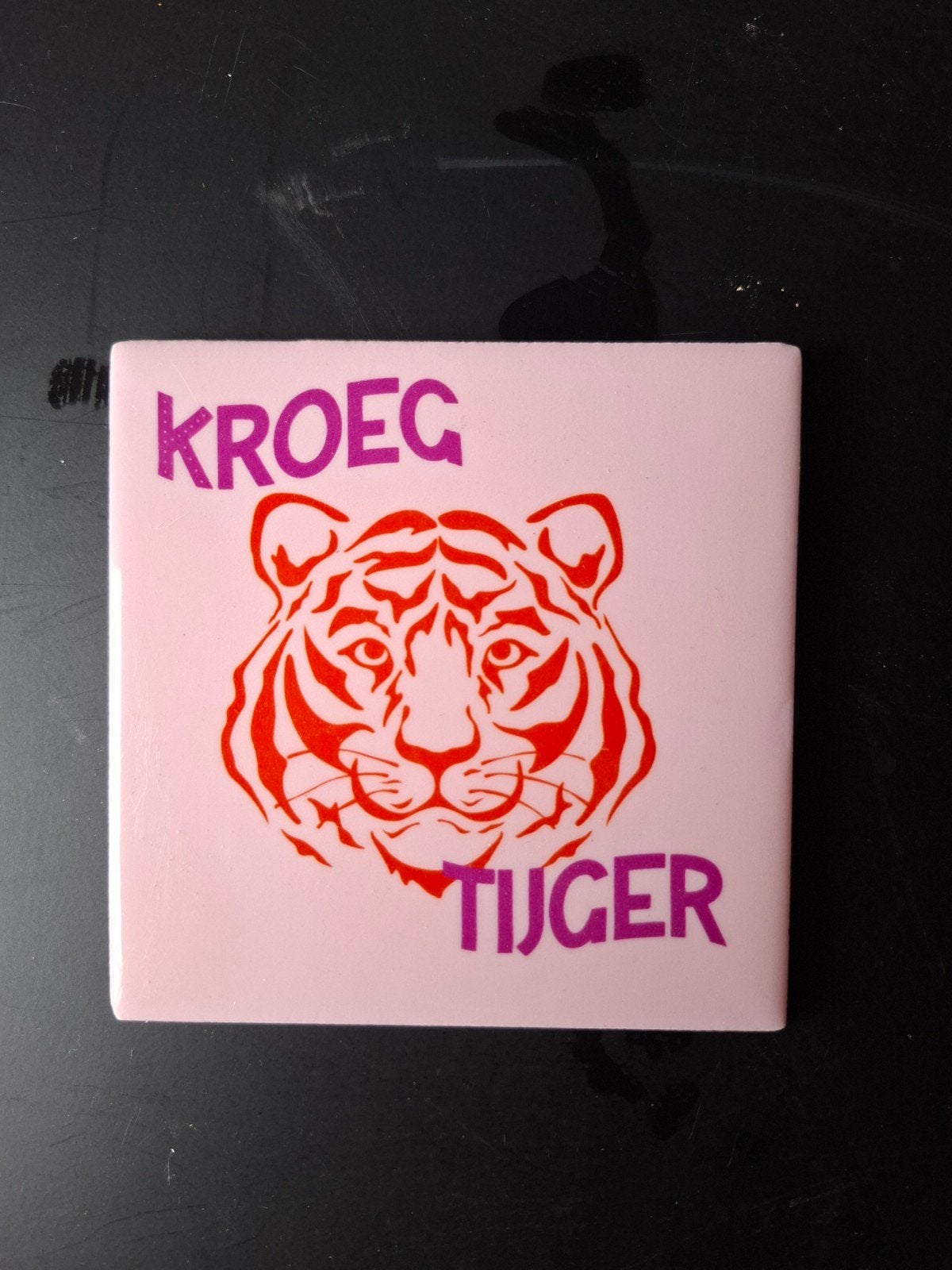 leuk tegeltje met tekst, Tegeltje, Ophalen of Verzenden, Nieuw