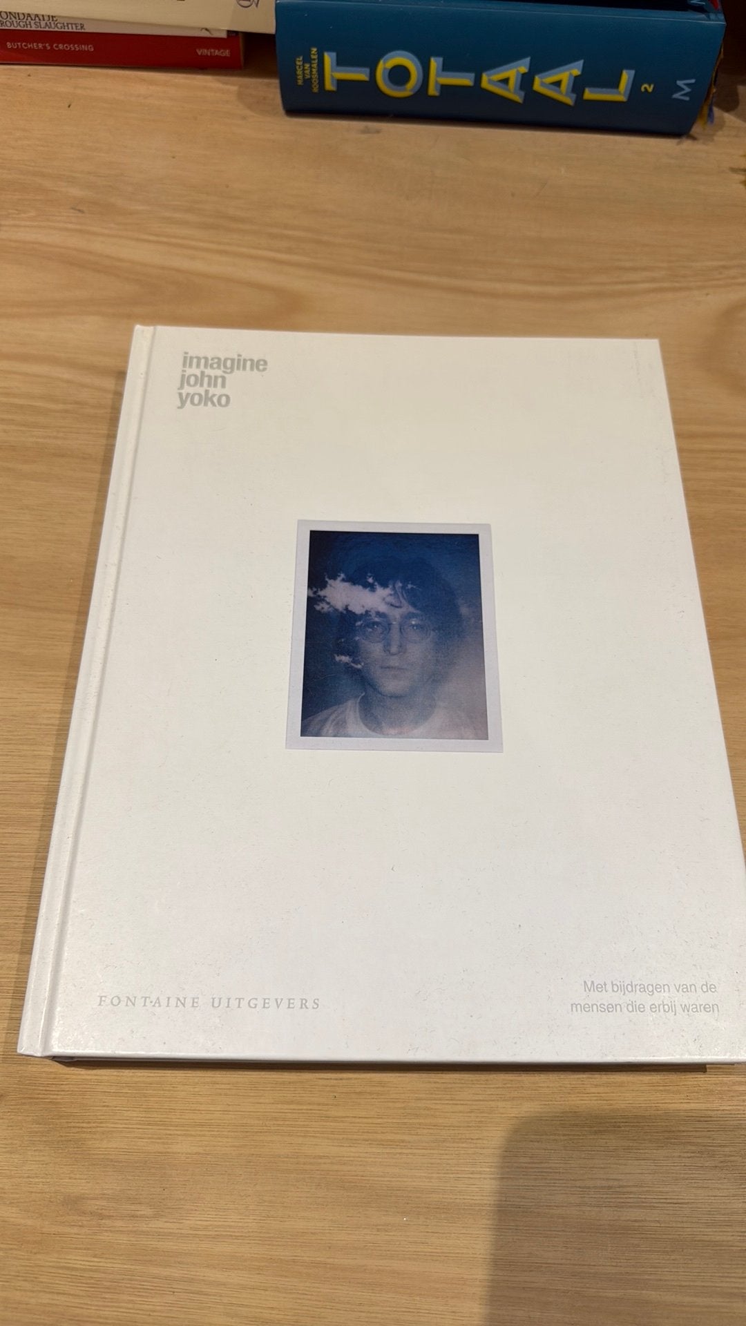 John Lennon Yoko Ono - Imagine boek (NLse versie), Boeken, Ophalen of Verzenden, Gelezen