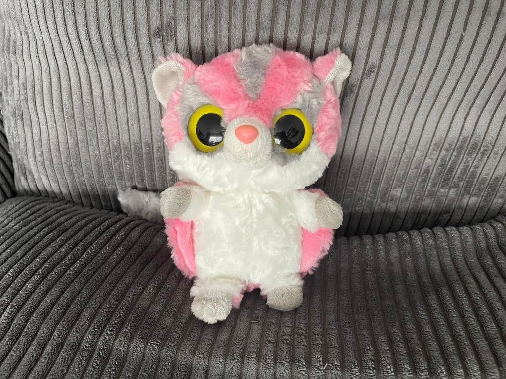 Roze wit yoohoo knuffel van buideleekhoorn shooga aurora, Kinderen en Baby's, Speelgoed | Knuffels en Pluche, Overige merken, Overige karakters