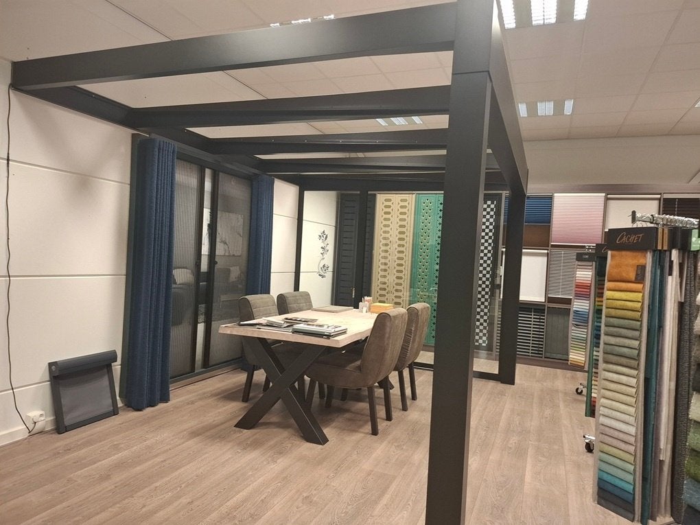 Stijlvole overkapping 4m x 3m voor Terras of Tuin, Ophalen, Gebruikt, Veranda