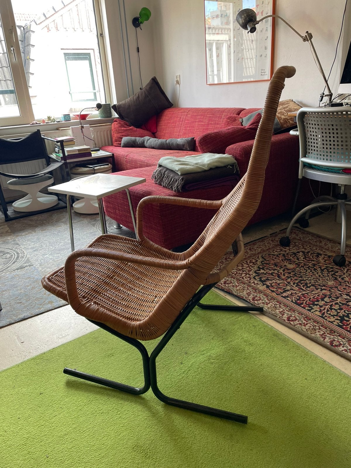 Fauteuil Dirk van Sliedregt, Ophalen, Gebruikt