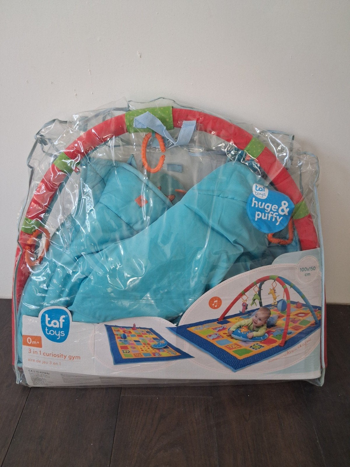 Taf Toys Speelkleed 3-in-1 met kussen en speeltje, Ophalen, Gebruikt