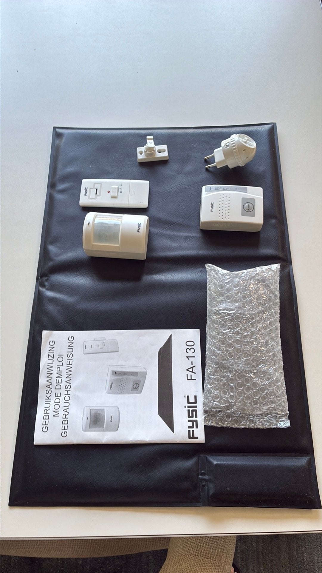 Fysic FA-130 Draadloos Alarmsysteem met Bewegingsmelder, Ophalen, Compleet systeem, Draadloos, Beweging
