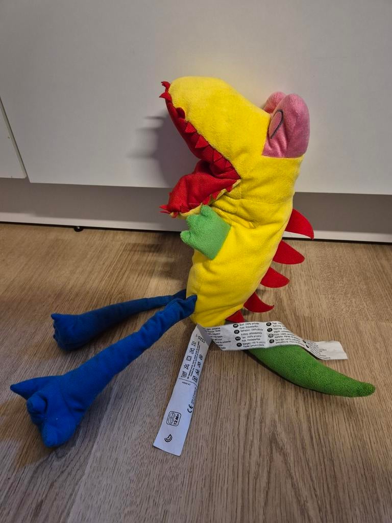 IKEA sagoskatt krokodil knuffel 35 cm, Ophalen of Verzenden