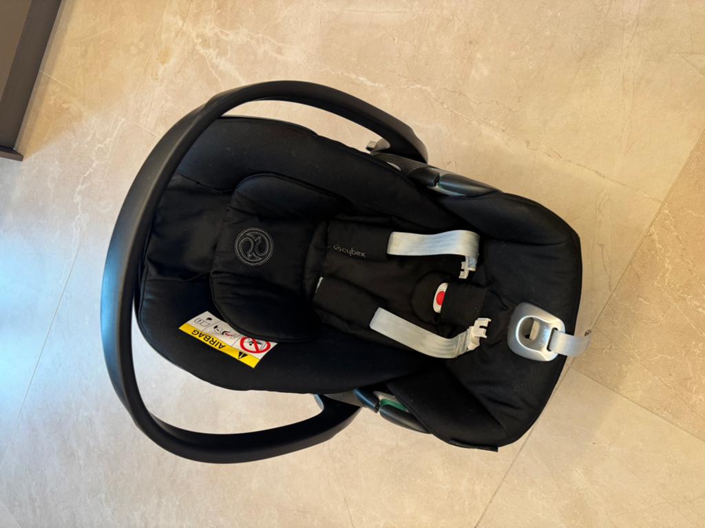 Autostoel Cybex cloud z I-size en Cybex base Z, Kinderen en Baby's, Autostoeltjes, Gebruikt, Isofix, 0 t/m 13 kg, Ophalen