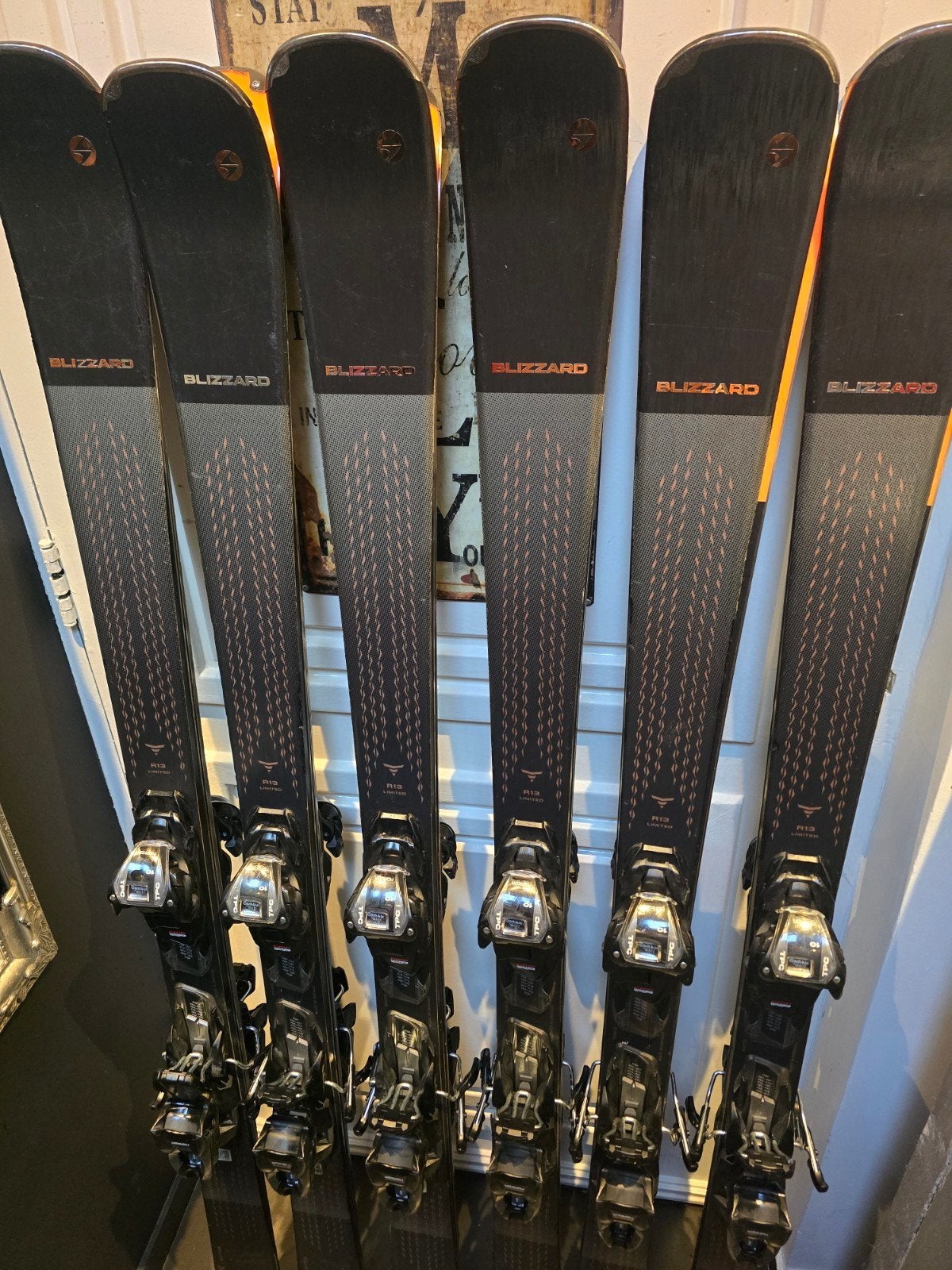 156cm BLIZZARD PHOENIX LIMITED R13 CARBON DAMES SKIS, Overige merken, 140 tot 160 cm, Ophalen of Verzenden, Zo goed als nieuw
