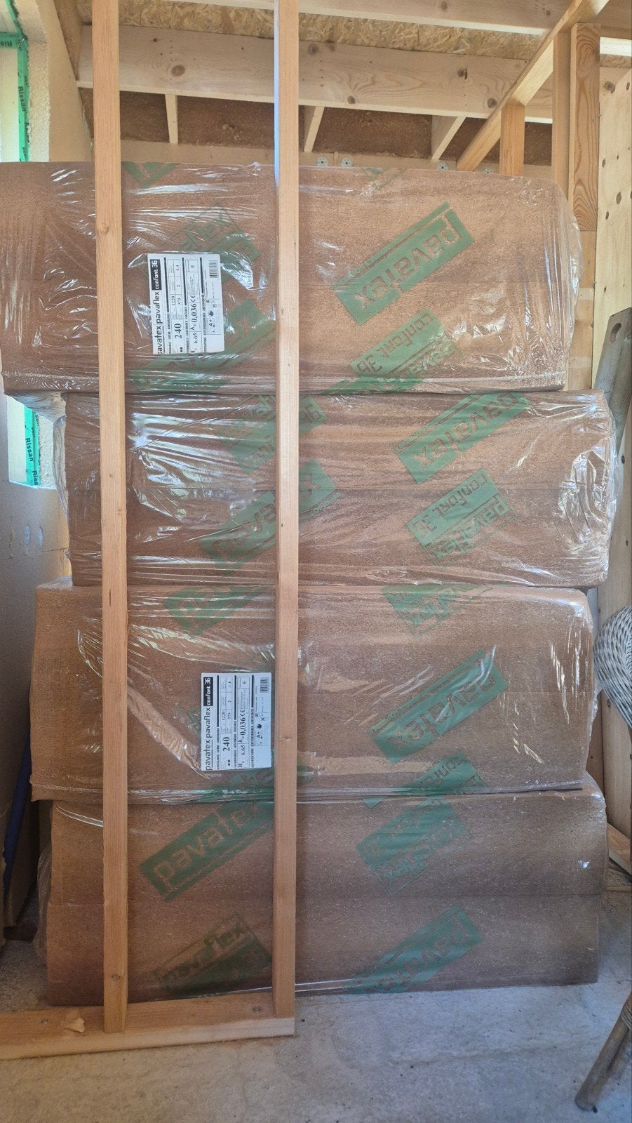 Pavatex Pavaflex Comfort; Houtvezelisolatie 240mm, Ophalen, 12 cm of meer, Nieuw, 15 m² of meer