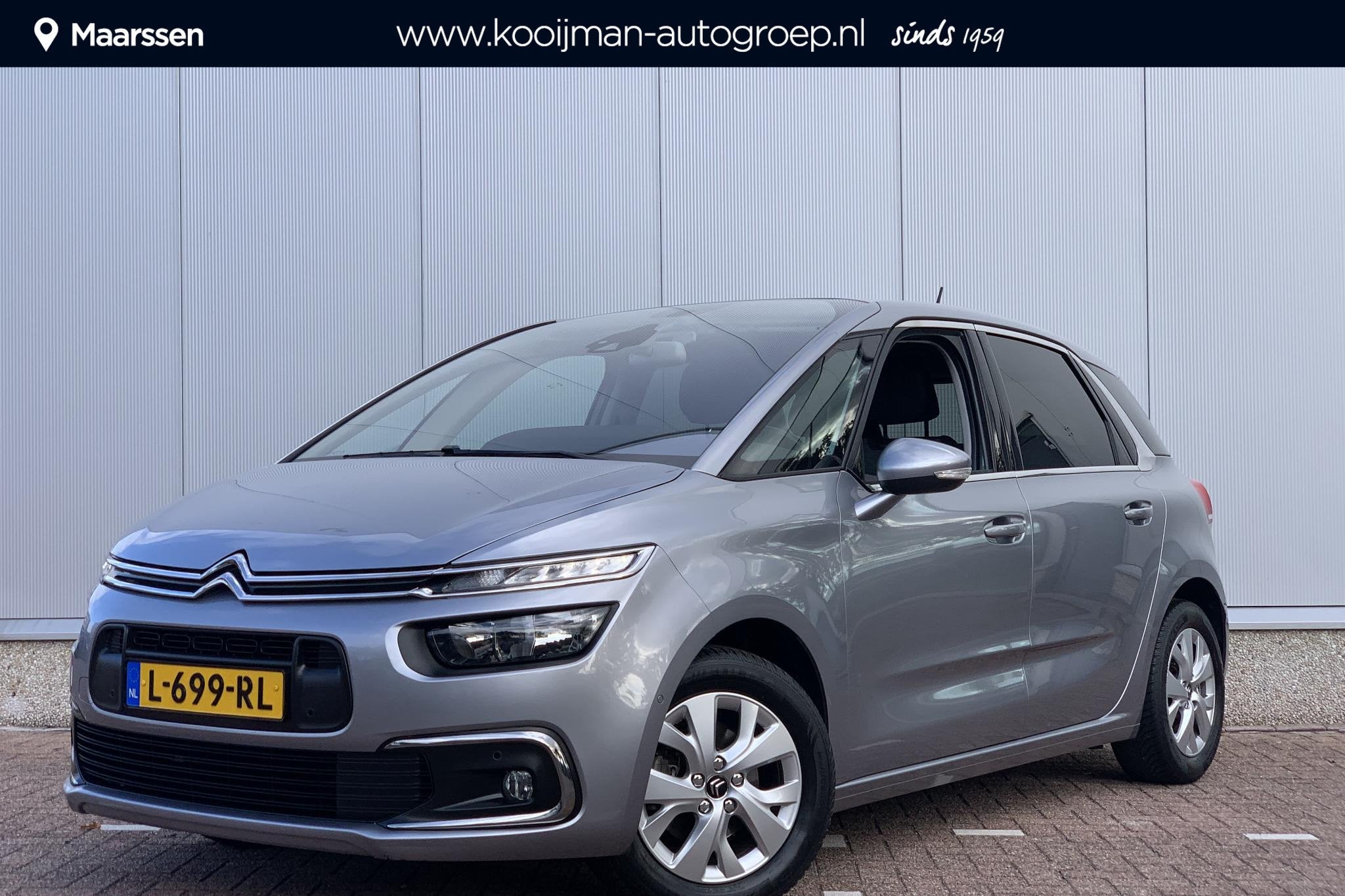 Citroen C4 SpaceTourer 1.2 PureTech Business | Stoelverwarmi, Auto's, Stof, Gebruikt, 1199 cc, 3 cilinders