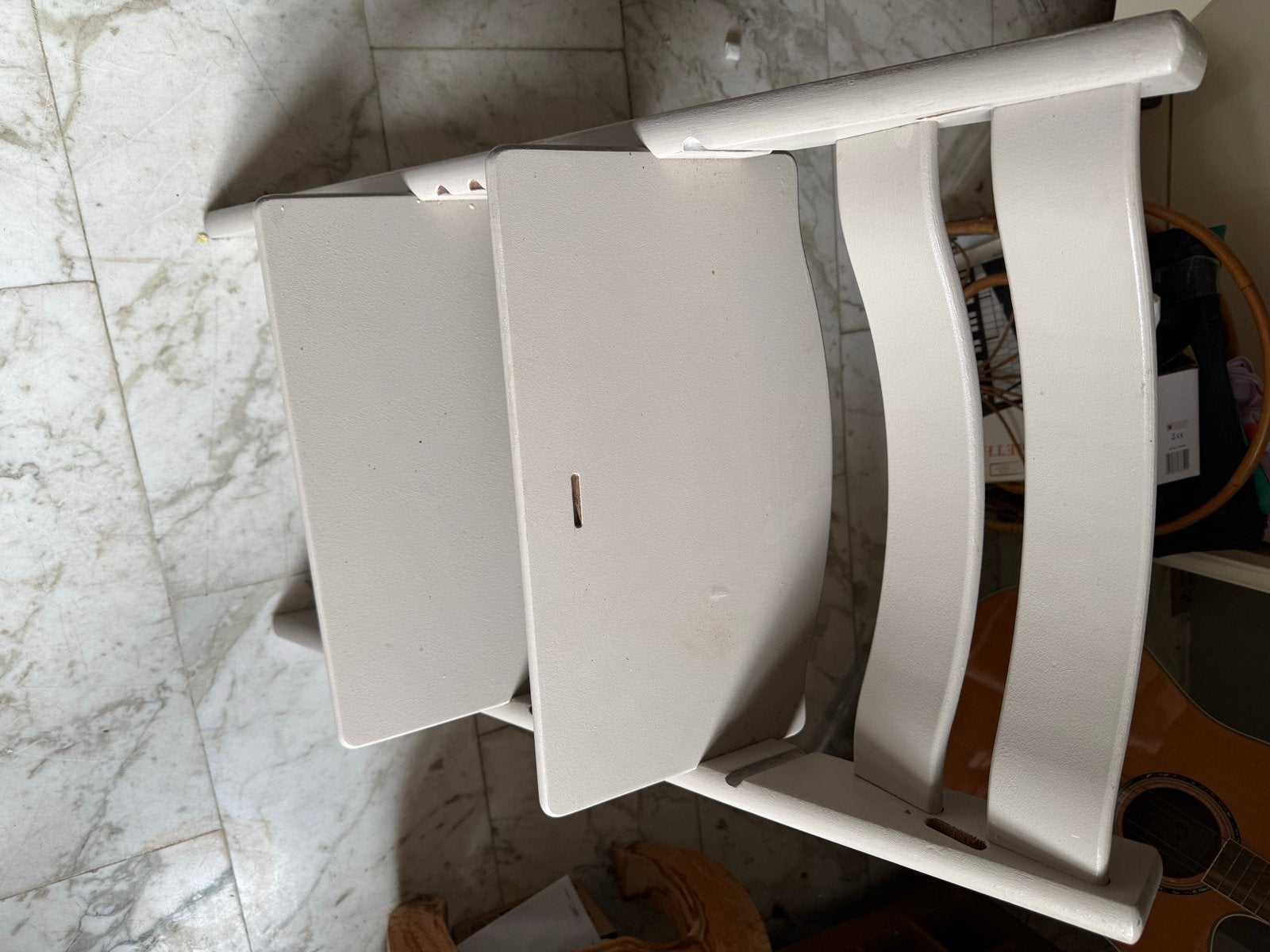Stokke Tripp Trapp meegroeistoel - Taupe, Ophalen of Verzenden, Gebruikt, Meegroeistoel, Aanschuifbaar