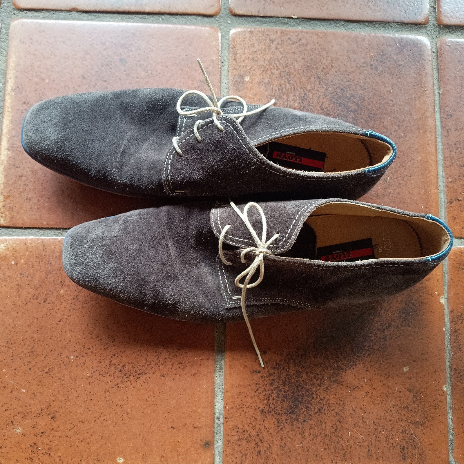 Oktoberfest schoenen maat 10 / 44.5 Lloyd suede, Ophalen of Verzenden, Accessoires, Gedragen, Overige maten