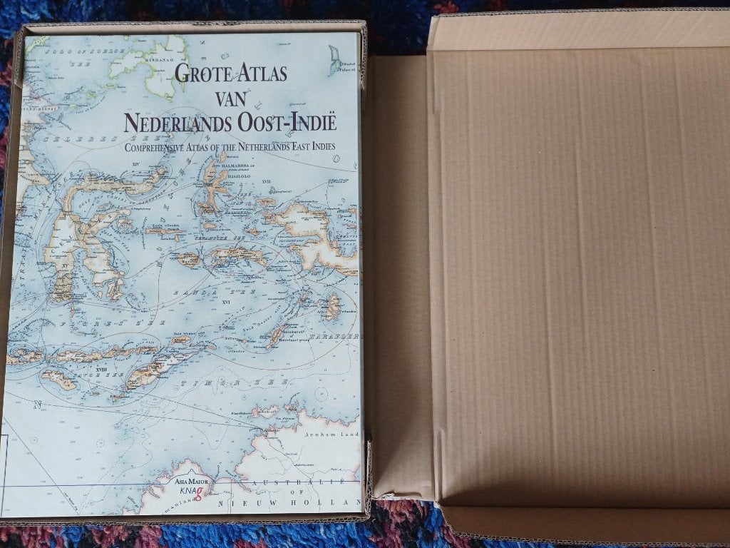 Grote Atlas van Nederlands Oost-Indie, Zo goed als nieuw, J.R. van Diessen; F.J. Ormeling en anderen, Ophalen, 20e eeuw of later