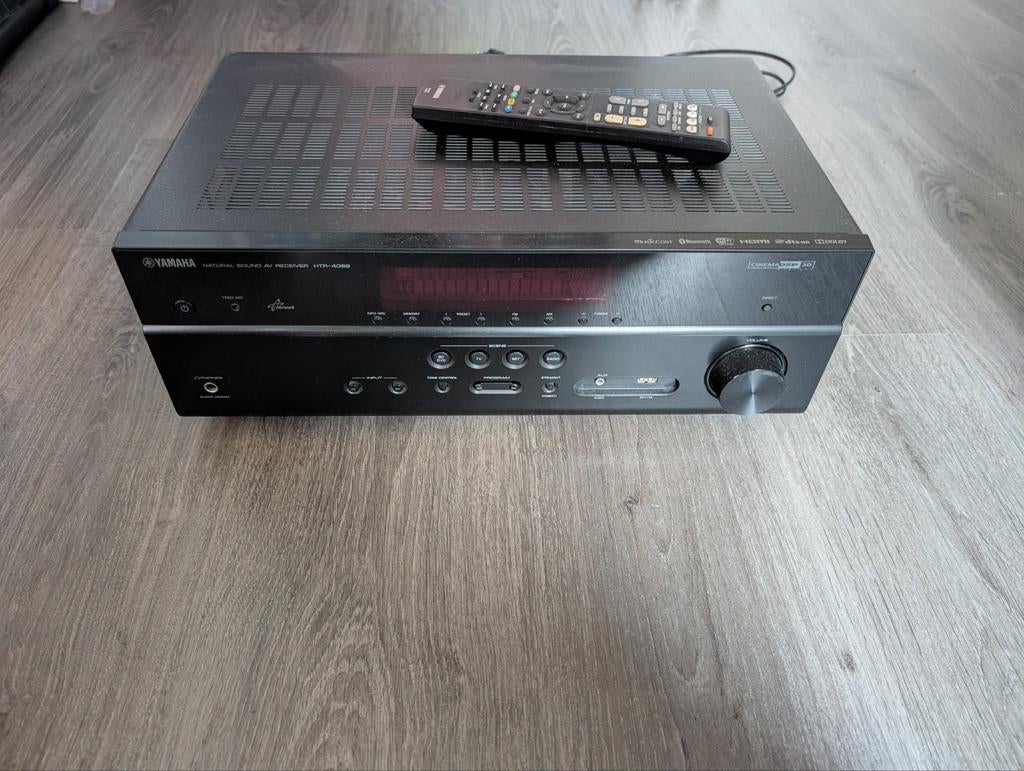 Yamaha HTR-4068 AV Receiver met afstandsbediening, Ophalen, Gebruikt, Yamaha, 60 tot 120 watt