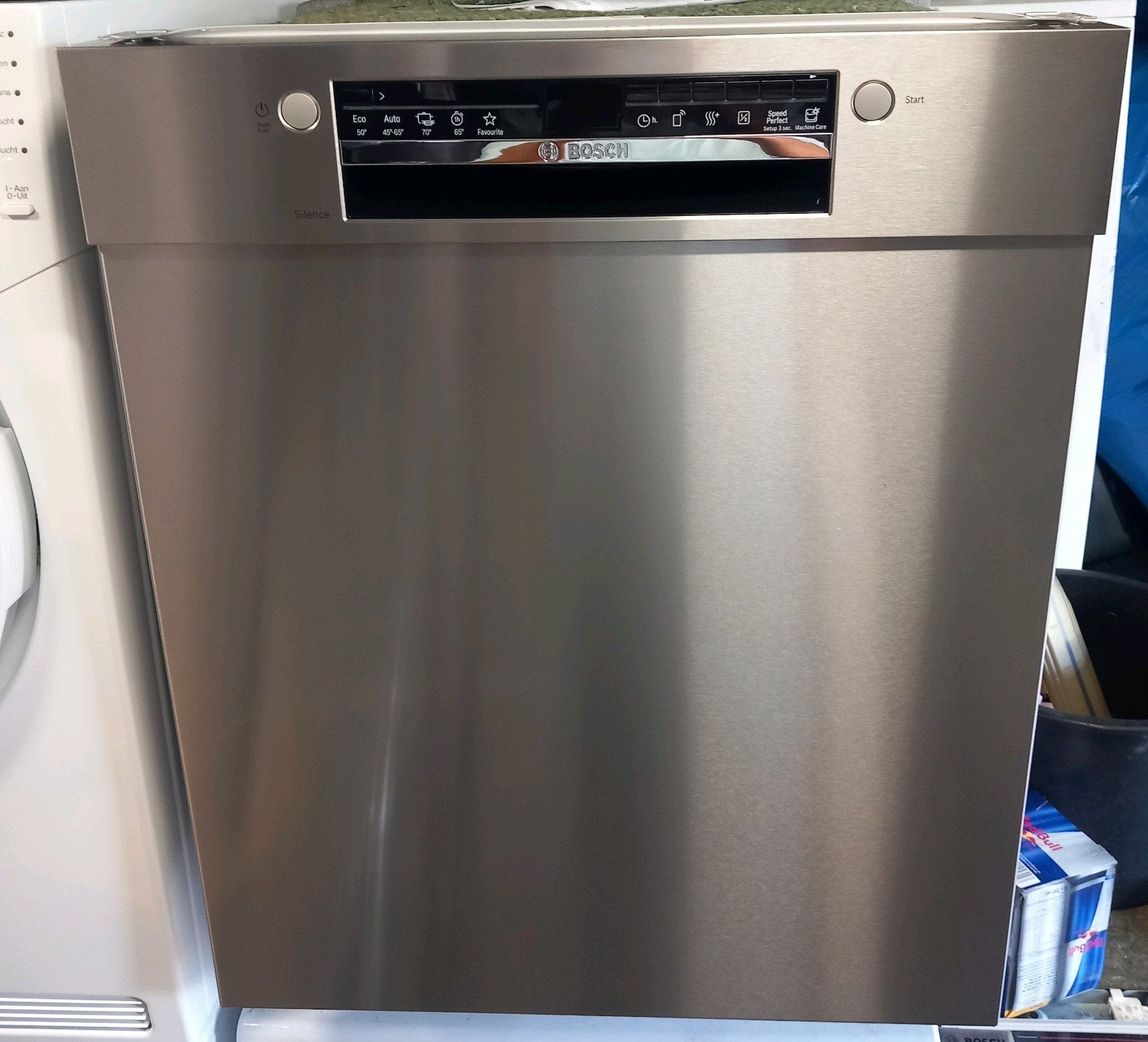 BOSCH Serie|2 RVS A+++ WIFI onderbouw vaatwasser Incl.GARANT, Witgoed en Apparatuur, Vaatwasmachines, Minder dan 85 cm, Minder dan 10 liter