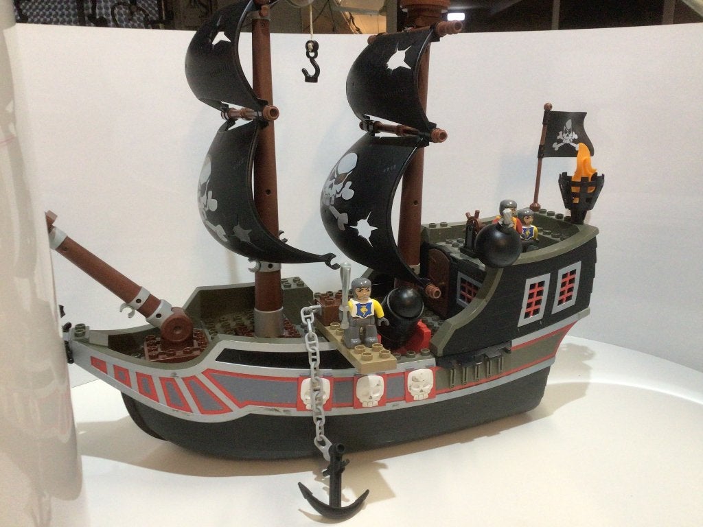 duplo piratenschip piratenboot, Ophalen of Verzenden, Gebruikt, Duplo