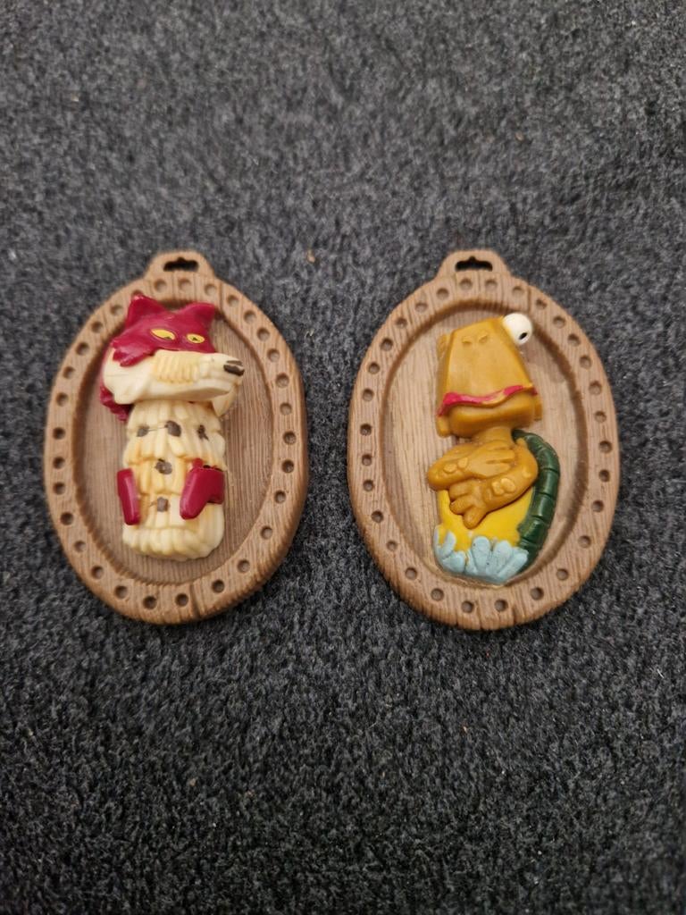 2 hangers FABELTJES KRANT SUNLIGHT uit 1968, Ophalen of Verzenden, Gebruikt