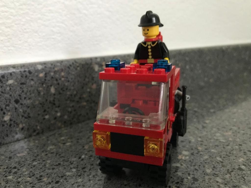 Lego 6650 – Fire and Rescue Van, Kinderen en Baby's, Speelgoed | Duplo en Lego, Verzenden, Gebruikt