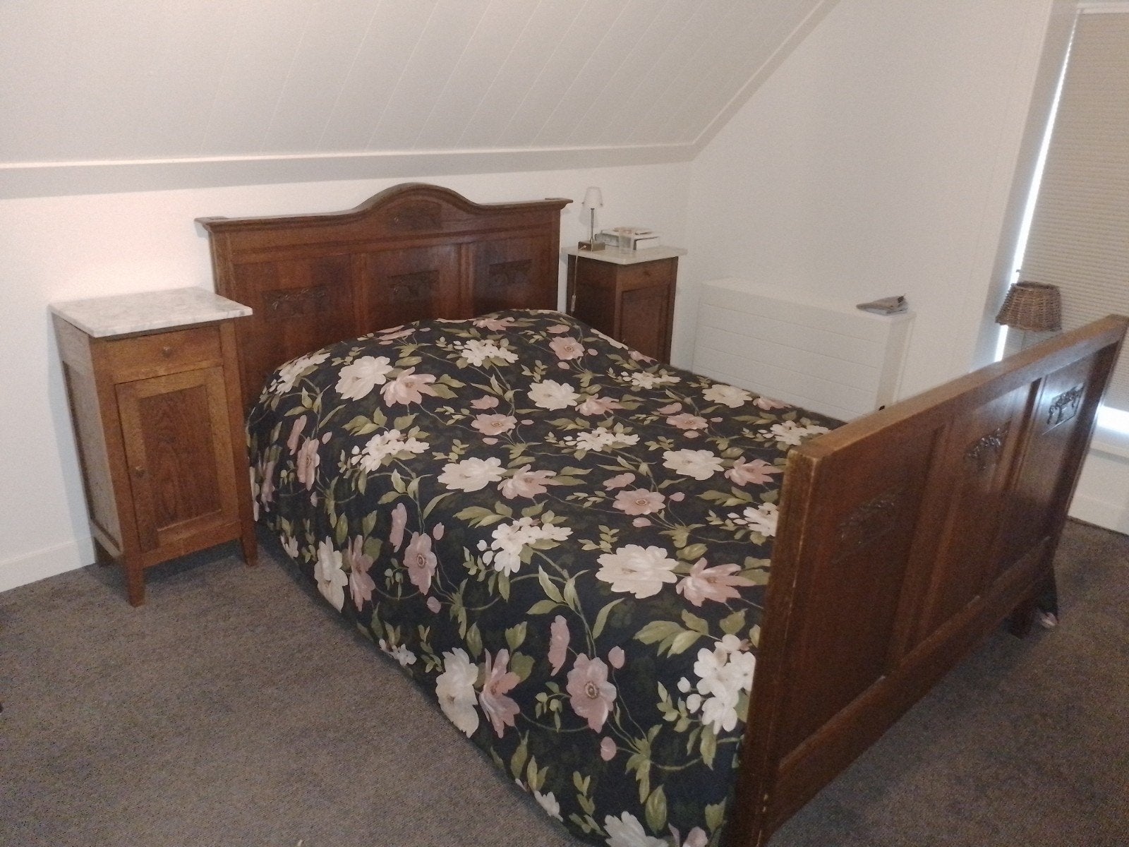 Antiek bed, twijfelaar, Antiek en Kunst, Ophalen