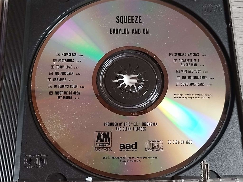 Squeeze - Babylon And On, Ophalen of Verzenden, Zo goed als nieuw, Poprock