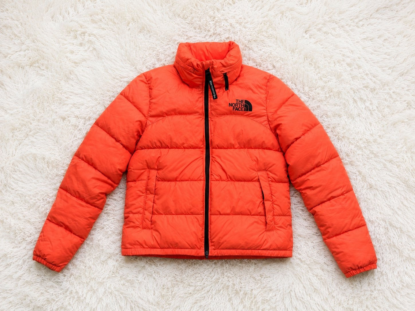 The north face jas, Ophalen of Verzenden, Zo goed als nieuw, Oranje