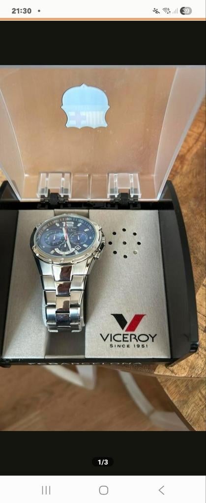 Viceroy FC Barcelona horloge, Ophalen, Staal, Overige merken