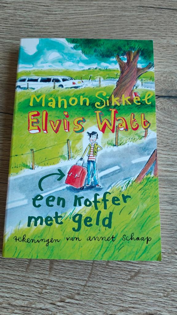 Manon Sikkel - Elvis Watt: Een koffer met geld, Ophalen of Verzenden, Zo goed als nieuw, Manon Sikkel, Fictie
