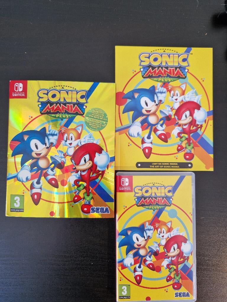 Sonic Mania Plus (Nintendo Switch), Avontuur en Actie, Ophalen of Verzenden, Zo goed als nieuw, 3 spelers of meer