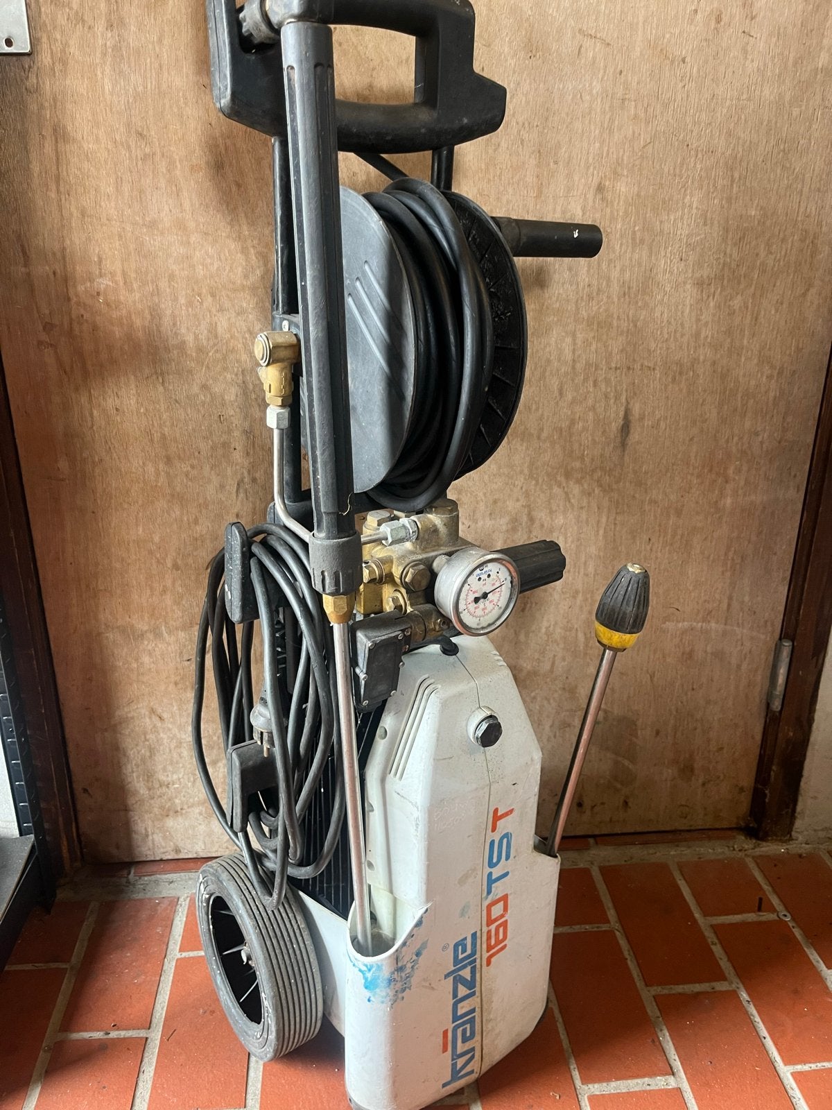 Kranzle Hogedrukreiniger 220V 160 Bar, Ophalen, Gebruikt, Elektrisch, Met regelbare waterdruk
