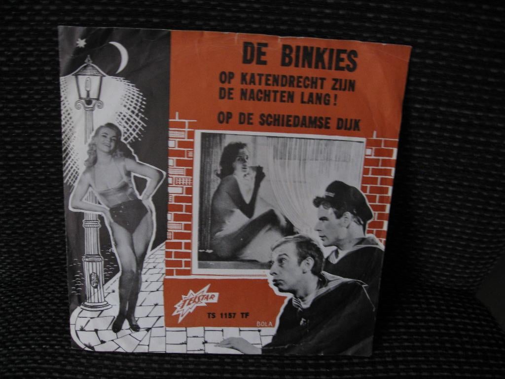 Binkies de  – Op Katendrecht Zijn De Nachten Lang, Ophalen of Verzenden, Gebruikt, Pop, Single