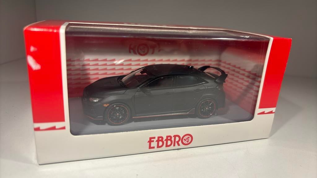 Honda civic type r 2017 prototype EBBRO 1.43, Overige merken, Auto, Ophalen of Verzenden, A