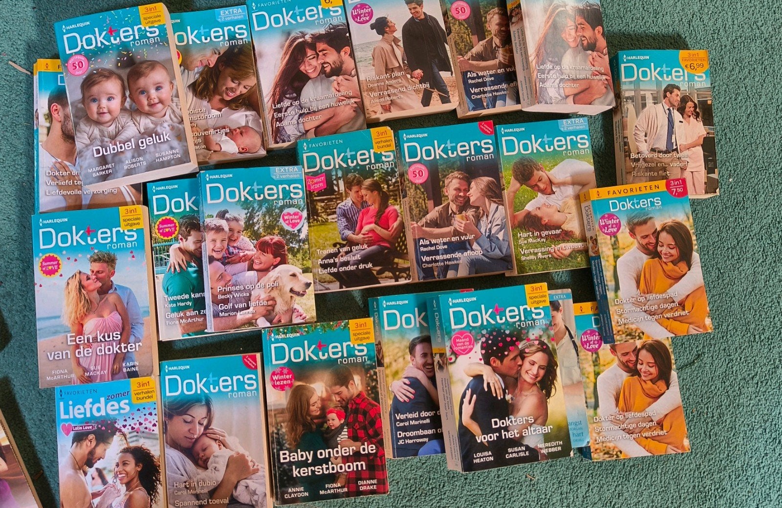 Ruim 40 romans doktersromans harlequin ed, Boeken, Ophalen of Verzenden, Gelezen