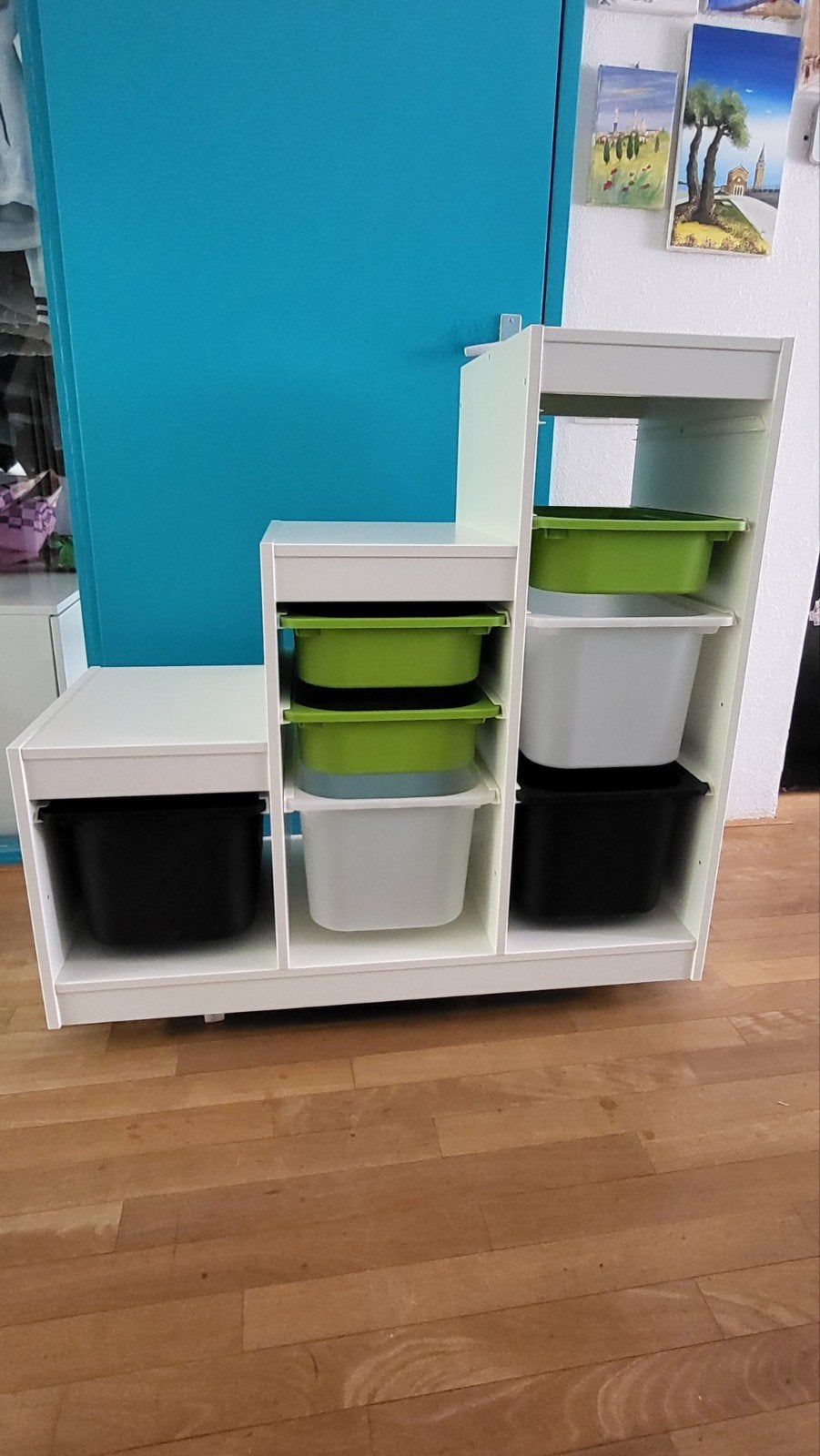 Ikea Trofast kast met bakken, Ophalen, Gebruikt, Kast, 100 cm of meer